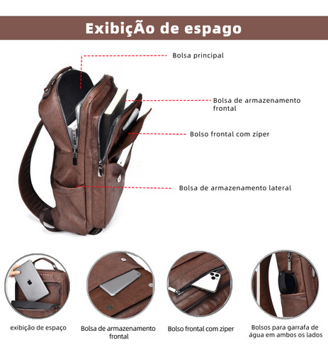 Vavichica Mochila Notebook Mochilas De Viaje Impermeable