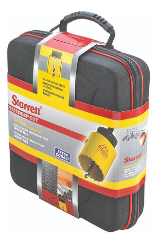 Set De Sierra Copa Corte Profundo 11pzs Deep Cut Starrett