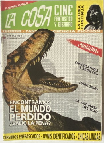 La Cosa, Cine Fantástico Y Bizarro, 1997,  Nº 19, X7