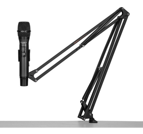 Suporte De Mesa Braço Articulado Aço Microfone Profissional