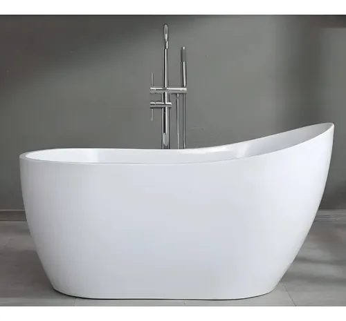 Bañera Zedra Wave Shellby 150x72 Cm, Altura 72 Cm