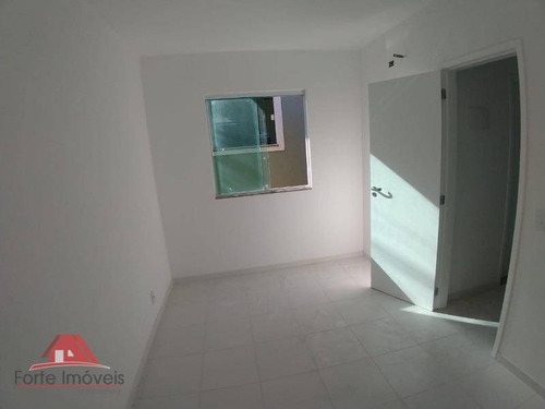 Duplex Com 2 Quartos No Condomínio Residencial Das Palmeiras Em Guaratiba - Ca0019