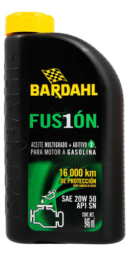 Aceite Para Motor Multigrado Bardahl 20w50 Fusion
