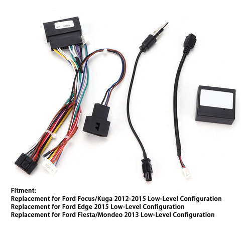 Adaptador De Arnés Cable De Alimentación De 16 Pines Canbus