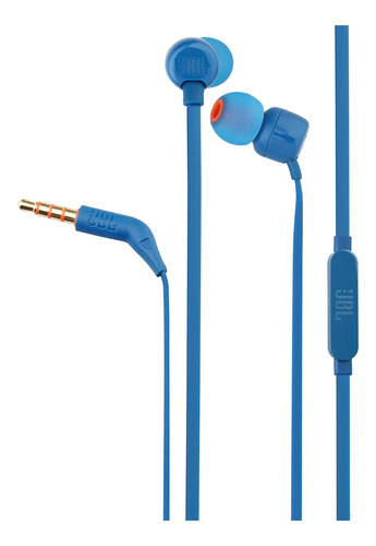 Audífonos Con Micrófono Jbl Tune T110 Bl Circuit Shop