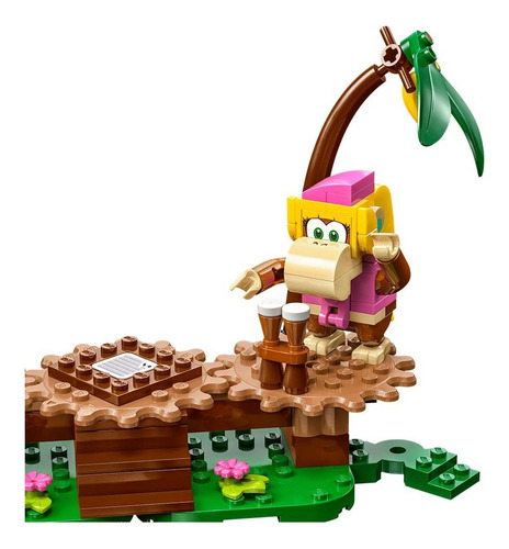 Set De Expansión Jaleo Jungla Dixie Kong Lego Super Mario