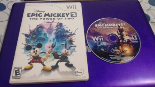 Epic Mickey 2 The Power Of Two Sin Instructivo Nintendo Wii