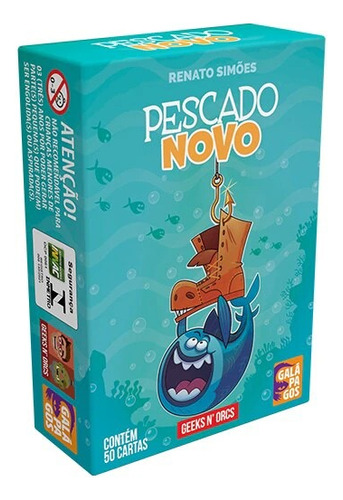 Galápagos Jogos Pescado Novo - Card Game