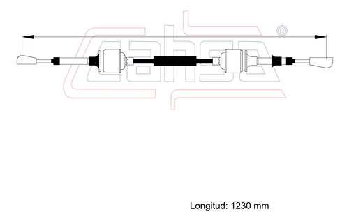 Cable Selector Velocidades Para Cadillac Cimarron 1983 2l