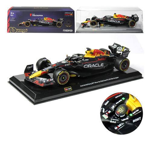 T Bburago 1:24 Redbull F1 Rb19 #1 Max Verstappen Formula 1