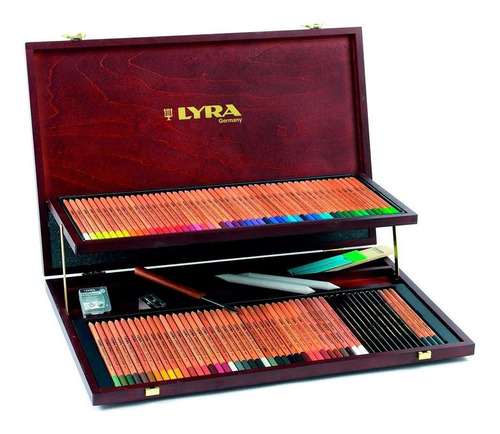 Lyra Rembrandt Polycolor Set 105 Lápices De Colores
