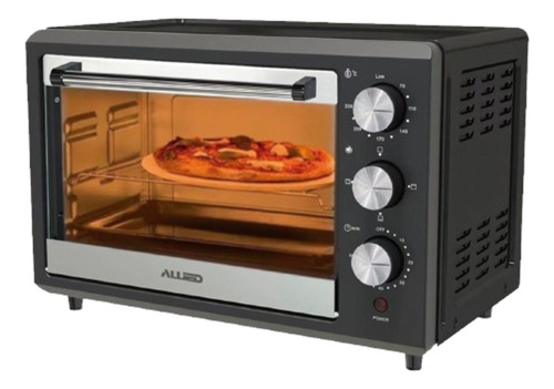 Horno Electrico Allied 25 Lts 1500 W Manual Termostato Negro