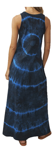 Vestido Mujer Largo Casual Batik Fresco Temporada Nueva Dama