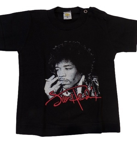 Remera Niños Jimi Hendrix Vs. Modelos Rockería Que Sea Rock