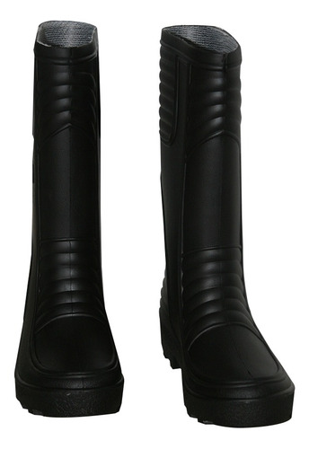 Imagen 4 de 9 de Botas Pvc Caña Larga Sin Puntera Supla, Negra Talla 45 Pc