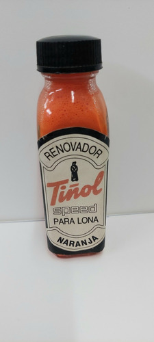 Renovador De Lona Tiñol Naranja 75 Cc 