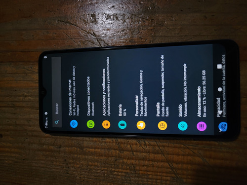 Zte Blade A51 64 Gb Gris 2 Gb Ram Azul (Usado)