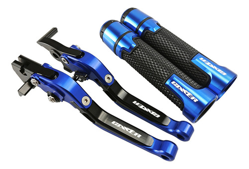 Palancas Y Puños For Gixxer 150 155 250 Sf, Azul Con Negro