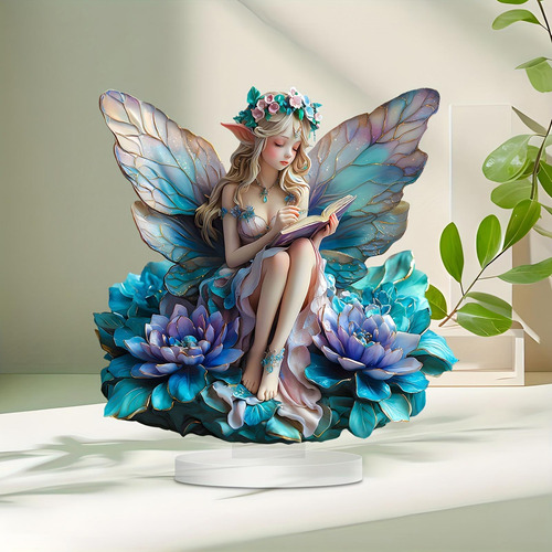 Centro De Mesa De Adornos Para Mesa De Hadas Jardín