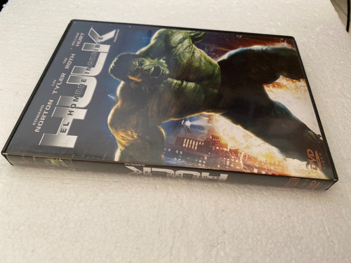 Dvd Hulk El Hombre Increible Edward Norton Liv Tyler Marvel (Usado)