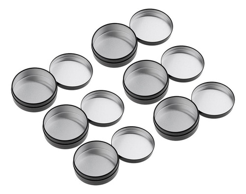 6 Piezas Negro Vacío Crema Vacío Con Tapa