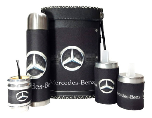 Set Matero Kit De Mate Equipo Mercedes Benz Auto