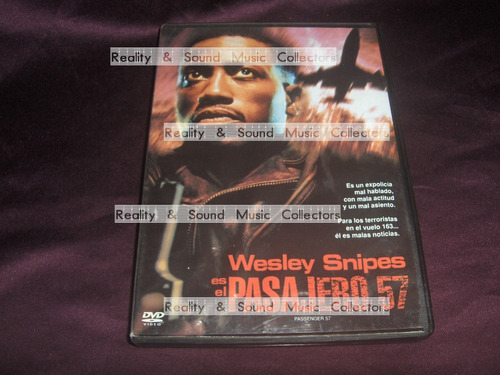 Pasajero 57 Pelicula Dvd Wesley Snipes (Usado)
