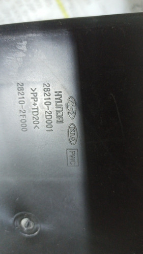 Ducto Entrada De Aire Canister Hyundai Elantra