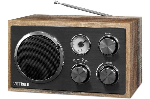 Imagen 1 de 5 de Victrola Parlante-radio Bluetooth, The Houston