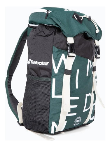 Mochila Babolat Wimbledon + 6x Overgrips Karakal Branco Verde-escuro