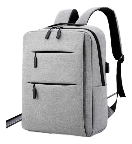 Mochila Antirrobo Multifuncional Con Cargador Usb, 3 Piezas