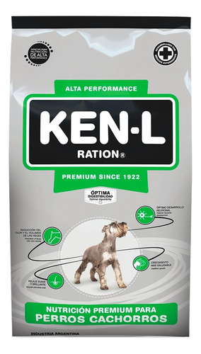 Alimento Ken-L Ration Nutrición Premium para perro cachorro todos los tamaños sabor mix en bolsa de 15 kg
