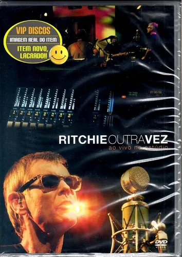 Dvd Ritchie Outra Vez Ao Vivo No Estúdio - Original Lacrado