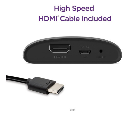 Roku Express 3960 estándar Full HD negro