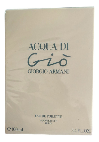 Armani Acqua Di Giò Eau De Toilette 100 Ml Spray Mujer