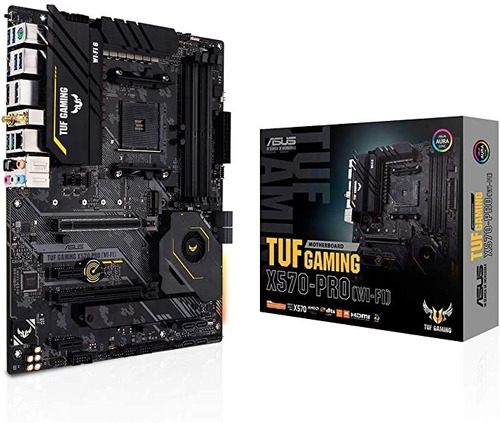 Tarjeta madre asus Tuf Gaming X570 pro wifi am4 m.2 amd