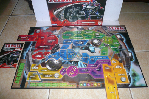 Risk Transformers Cybertron Battle Juego De Mesa +++ (Usado)
