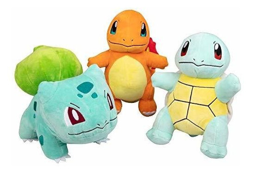 Paquete De 3 Juguetes De Peluche De Pokémon 