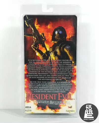 Figura Vector De Resident Evil Neca