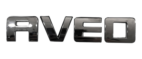 Emblema Aveo Cromado ( Incluye Adhesivo 3m)