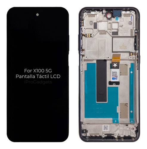Sjp Sroje Pantalla Táctil Lcd Con Marco For Nokia X100 5g