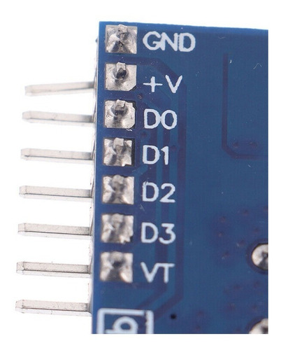 Modulo Receptor Control Remoto 433mhz Encoder 1527 4 Canales