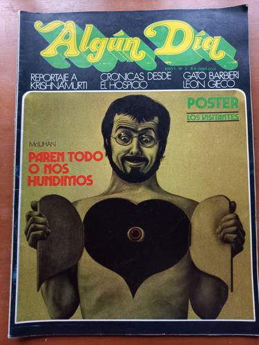 Revista Algun - Dia Leon Gieco - Incluye Poster - N°3 (Usado)