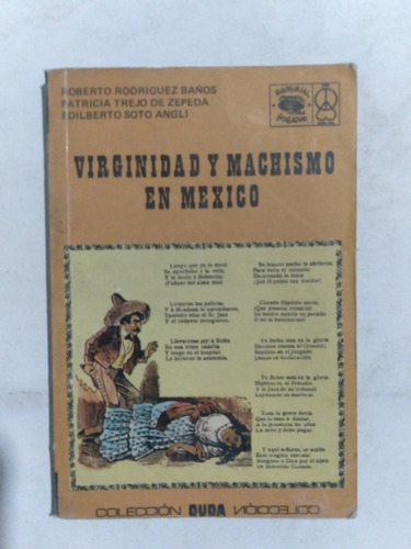 Libro Virginidad Y Machismo En México / R. Rodriguez Baños