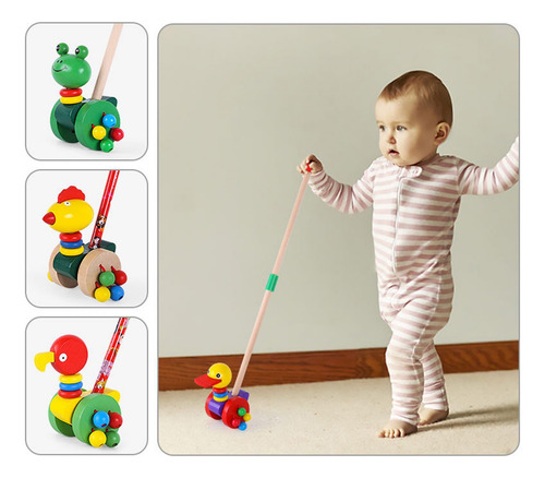 De Empuje Para Caminar, Juguete De Animales Para Niños A