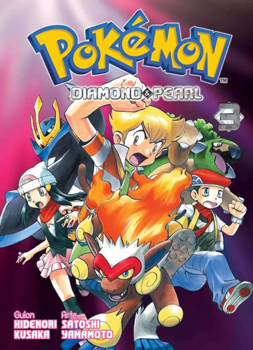 Pokémon Diamond & Pearl, De Hidenori Kusaka. Pokémon Diamond & Pearl Vol. 3, Editorial Panini. Tapa Blanda En Español, 2022