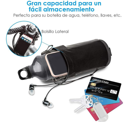 Bolsa De Botella De Agua Para Bicicleta Impermeable Soporte