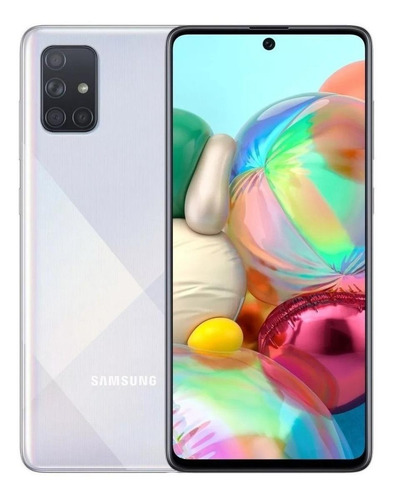 Samsung Galaxy A71 128 GB prism crush silver 6 GB RAM
