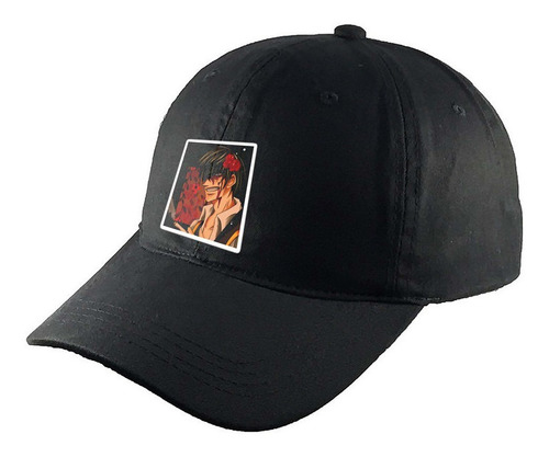 Gorra Clasica Algodón Negra Gintama R150