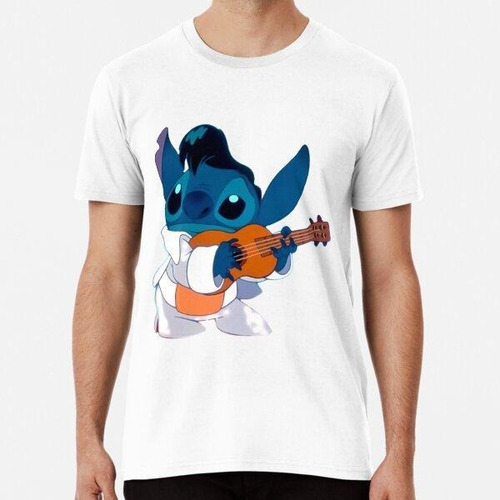 Remera Stitch Elvis Algodon Premium 